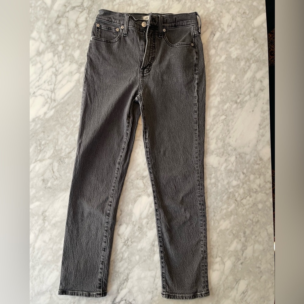 Madewell Women's Charcoal The Perfect Vintage Jean